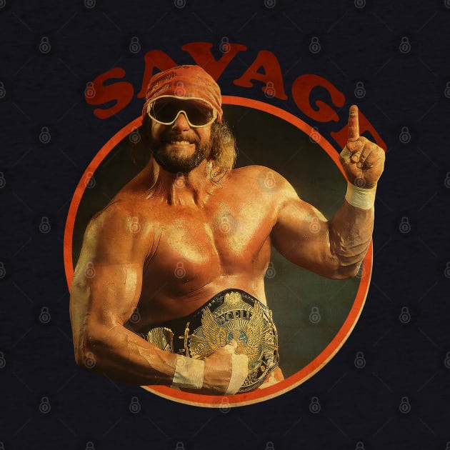 Vintage Macho Man Savage by sungkemdisek